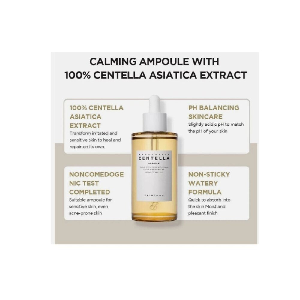NEW SKIN1004 Madagascar Centella Ampoule 3.38 oz (100ml) K-Beauty Skincare - Picture 4 of 7